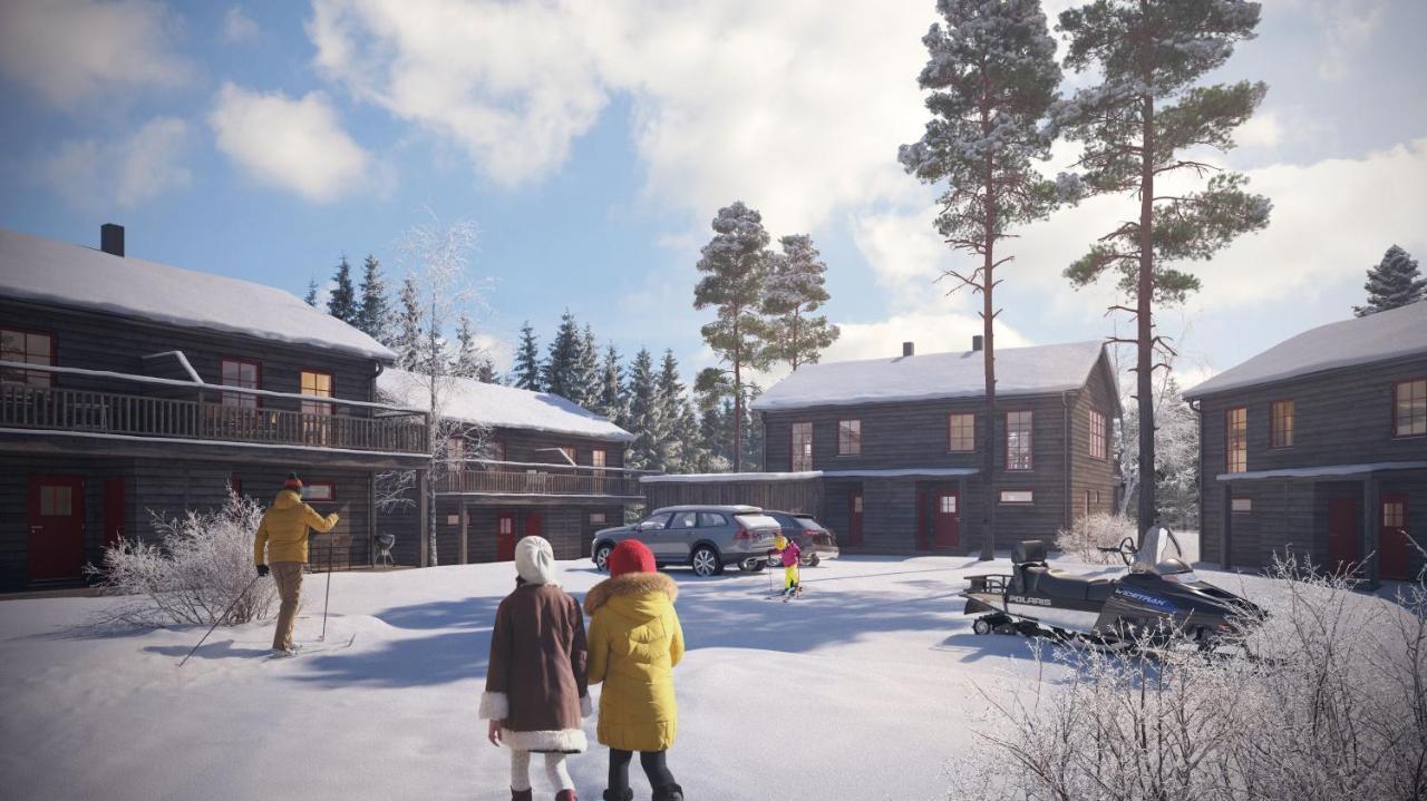 Parkstigens Fjaellby - Kavan ฟูนาสดาเลน ภายนอก รูปภาพ