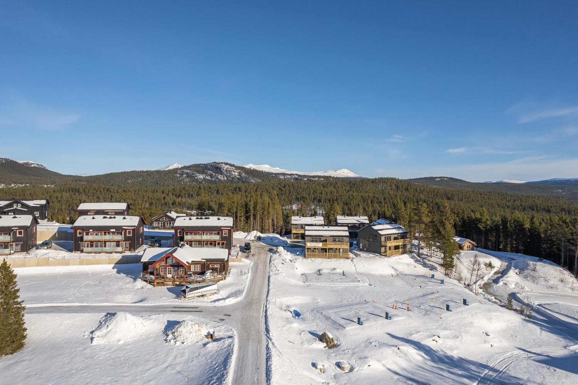 Parkstigens Fjaellby - Kavan ฟูนาสดาเลน ภายนอก รูปภาพ